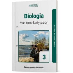 BIOLOGIA 3 MATURALNE KARTY PRACY ZAKRES ROZSZERZONY