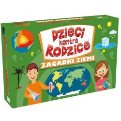 DZIECI KONTRA RODZICE ZAGADKI ZIEMI GRA KARCIANA 5+