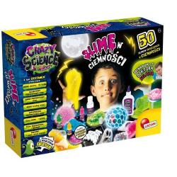 CRAZY SCIENCE SLIME W CIEMNOŚCI LISCIANI 8+ II GATUNEK
