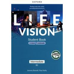 LIFE VISION INTERMEDIATE PODRĘCZNIK + E-BOOK + MULTIMEDIA