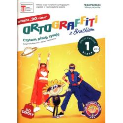 ORTOGRAFITTI Z BRATKIEM 1 ZESZYT ĆWICZEŃ WERSJA 90 MINUT
