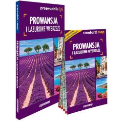 PROWANSJA I LAZUROWE WYBRZEŻE LIGHT PRZEWODNIK + MAPA