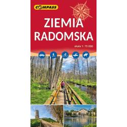 ZIEMIA RADOMSKA MAPA 1:75 000