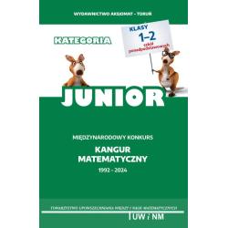 MATEMATYKA Z WESOŁYM KANGUREM KATEGORIA JUNIOR 2024