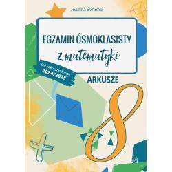EGZAMIN ÓSMOKLASISTY Z MATEMATYKI ARKUSZE 24/25
