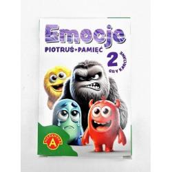 PIOTRUŚ I PAMIĘĆ EMOCJE DISNEY GRA KARCIANA 4+