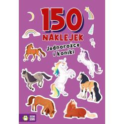 150 NAKLEJEK JEDNOROŻCE I KONIKI