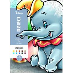 ART THERAPY KOLOROWANKA ANTYSTRESOWA DISNEY DZIECI ZAGADKOWE RYSUNKI