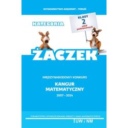 MATEMATYKA Z WESOŁYM KANGUREM KATEGORIA ŻACZEK 2024