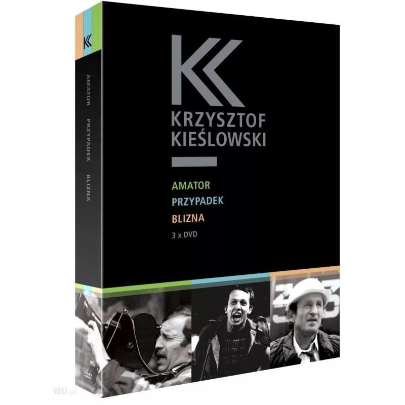KRZYSZTOF KIEŚLOWSKI AMATOR PRZYPADEK BLIZNA 3DVD