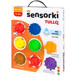 PIŁECZKI SENSORYCZNE 8 SZTUK 0+