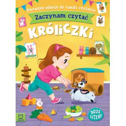 KRÓLICZKI. ZACZYNAM CZYTAĆ. DUŻE LITERY