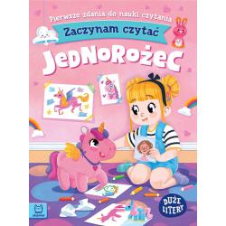 JEDNOROŻEC. ZACZYNAM CZYTAĆ. DUŻE LITERY