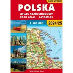 POLSKA ATLAS SAMOCHODOWY 1:500 000