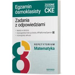 EGZAMIN ÓSMOKLASISTY 2025 MATEMATYKA REPETYTORIUM WZORY ZADANIA I ARKUSZE