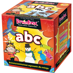 BRAINBOX ABC GRA EDUKACYJNA REBEL 4+
