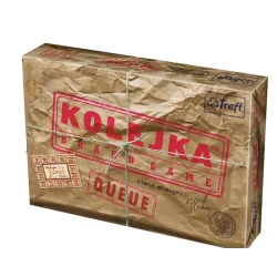 GRA PLANSZOWA KOLEJKA BOARD GAME TREFL 12+
