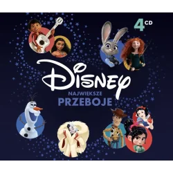 DISNEY NAJWIĘKSZE PRZEBOJE 4XCD