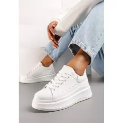 BIAŁE SNEAKERSY NA GRUBEJ PODESZWIE ROZMIAR 36