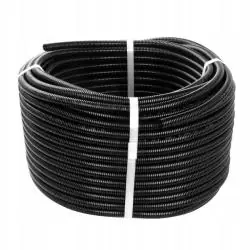 PESZEL POLIAMIDOWY PA6 DN10 9,9/13MM CZARNY 50M BEZHALOGENOWY