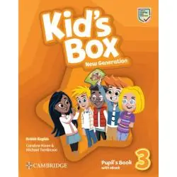KIDS BOX NEW GENERATION 3 PUPIL'S BOOK WITH EBOOK