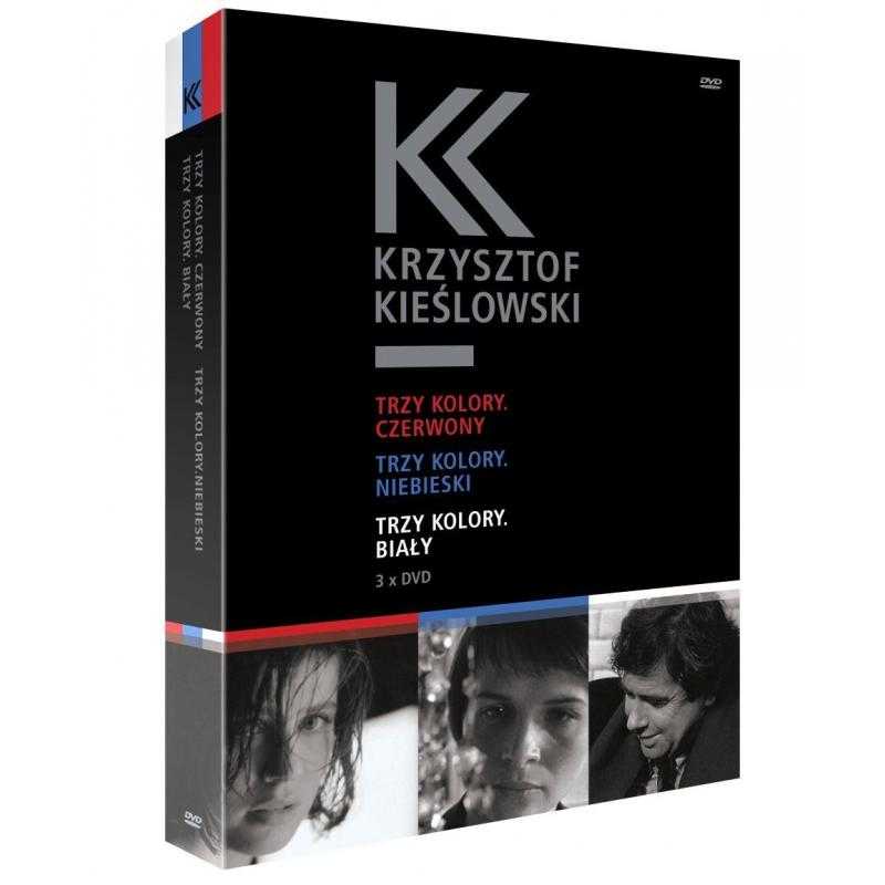  KRZYSZTOF KIEŚLOWSKI TRZY KOLORY: NIEBIESKI BIAŁY CZERWONY 3xDVD PL