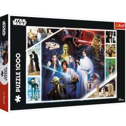W ODLEGŁEJ GALAKTYCE STAR WARS PUZZLE 1000 ELEMENTÓW TREFL 10+