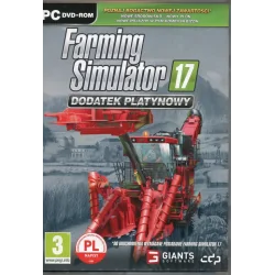 FARMING SIMULATOR 17 DODATEK PLATYNOWY PC DVD-ROM