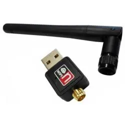 KARTA SIECIOWA WIFI USB Z ANTENĄ