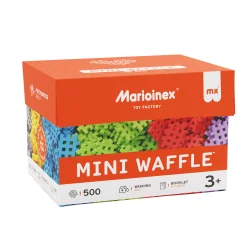 KLOCKI KONSTRUKCYJNE MINI WAFFLE 500 ELEMENTÓW MARIOINEX 3+ II GATUNEK