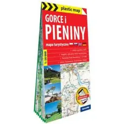 GORCE I PIENINY. FOLIOWANA MAPA TURYSTYCZNA 1:50 000