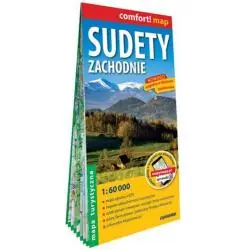 SUDETY ZACHODNIE. MAPA TURYSTYCZNA 1:60 000