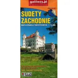 SUDETY ZACHODNIE MAPA ATRAKCJI TURYSTYCZNYCH