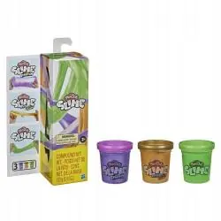 PLAY-DOH SLIME TUBA 3-PAK ZŁOTA ZIELONA FIOLETOWA 153G 3+