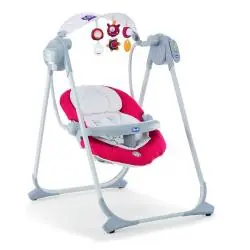 HUŚTAWKA BUJACZEK CHICCO POLLY SWING UP PAPRIKA 0+