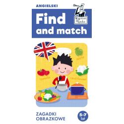 KAPITAN NAUKA FIND AND MATCH ANGIELSKI ZAGADKI OBRAZKOWE 5-7 LAT