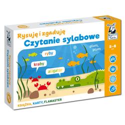 CZYTANIE SYLABOWE. RYSUJĘ I ZGADUJĘ. KAPITAN NAUKA WYD. 2