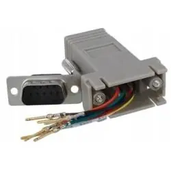 PRZEJŚCIÓWKA ADAPTER 9-PIN RS232 - RJ45 VITALCO DSP22