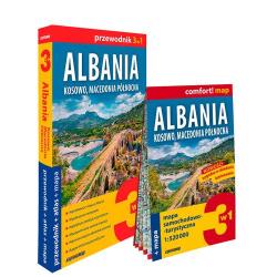 ALBANIA KOSOWO MACEDONIA PÓŁNOCNA 3W1: PRZEWODNIK + ATLAS + MAPA II GATUNEK