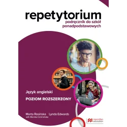 REPETYTORIUM JĘZYK ANGIELSKI. PODRĘCZNIK DO SZKÓŁ PONADPODSTAWOWYCH POZIOM ROZSZERZONY