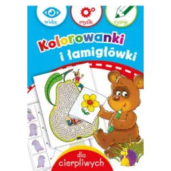 KOLOROWANKI I ŁAMIGŁÓWKI DLA CIERPLIWYCH