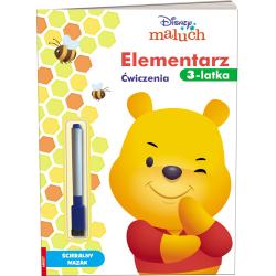 DISNEY MALUCH. ELEMENTARZ TRZYLATKA. ĆWICZENIA II GATUNEK