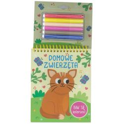 DOMOWE ZWIERZĘTA. BAW SIĘ KOLORAMI! II GATUNEK