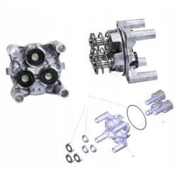 KARCHER K5 K4 PROWADNICA + TŁOKI + USZCZELKI 9.013-340.0 ORYGINAŁ