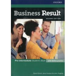 BUSINESS RESULT PRE-INTERMEDIATE STUDENT\'S BOOK WITH ONLINE PRACTICE