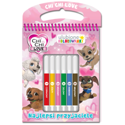 CHI CHI LOVE. NAJLEPSI PRZYJACIELE. ULUBIONE KOLOROWANKI