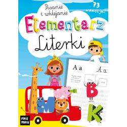 ELEMENTARZ LITERKI. PISANIE I WKLEJANIE