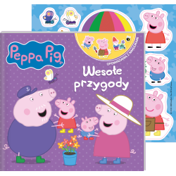 ŚWINKA PEPPA. WAKACYJNE PRZYGODY. OPOWIADANIA Z NAKLEJKAMI