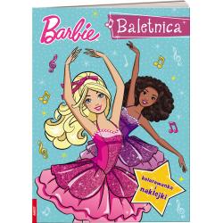 BARBIE BALETNICA. KOLOROWANKA Z NAKLEJKAMI