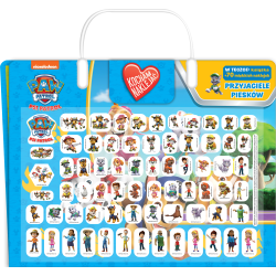 PSI PATROL. PRZYJACIELE PIESKÓW. KOCHAM NAKLEJAĆ